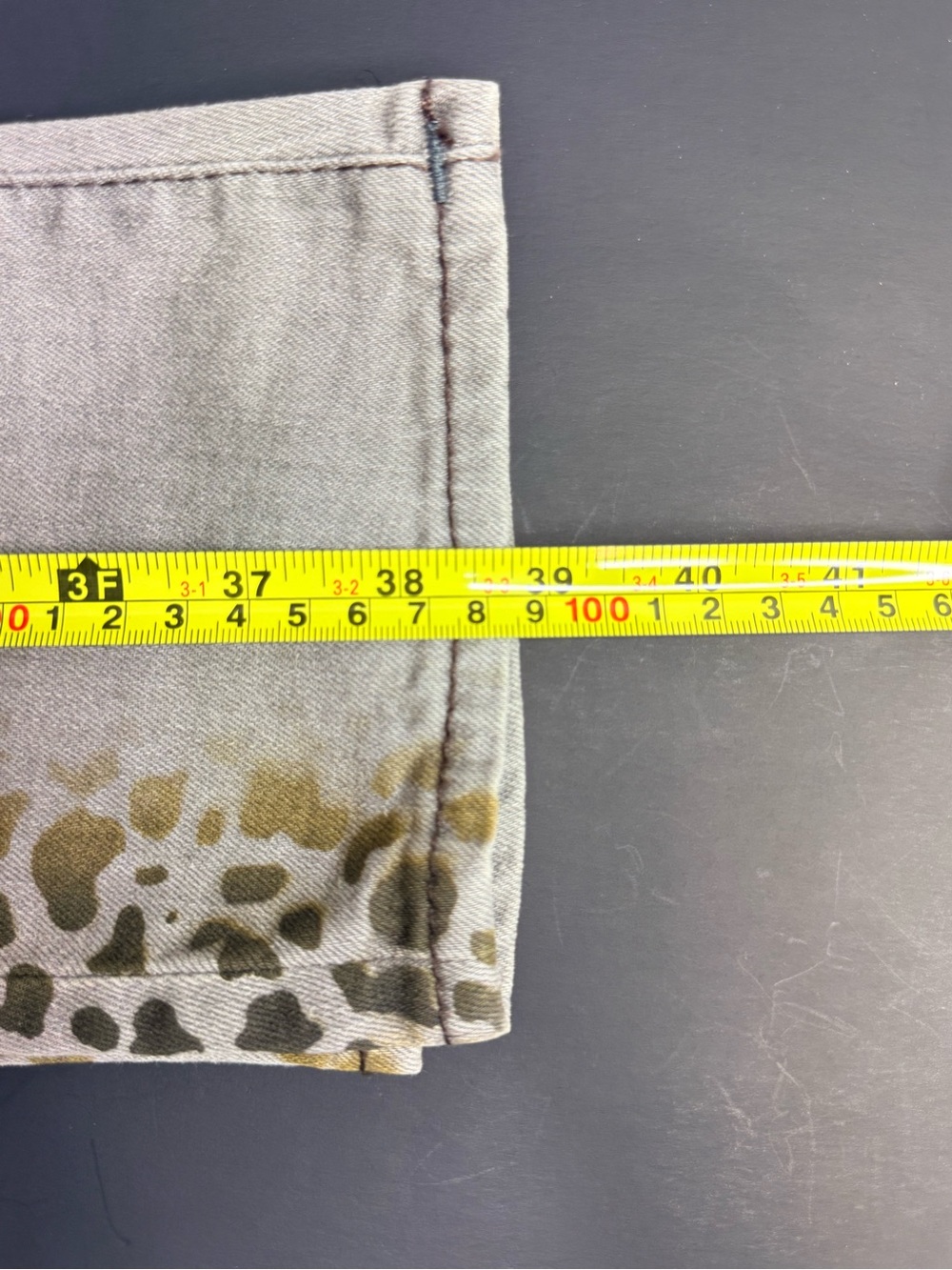 True Religion Jude Jeans Women’s 28 Made USA Leopard Animal Print Y2K - Picture 8 of 10